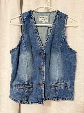 Velvet Heart Light Blue Denim Vest